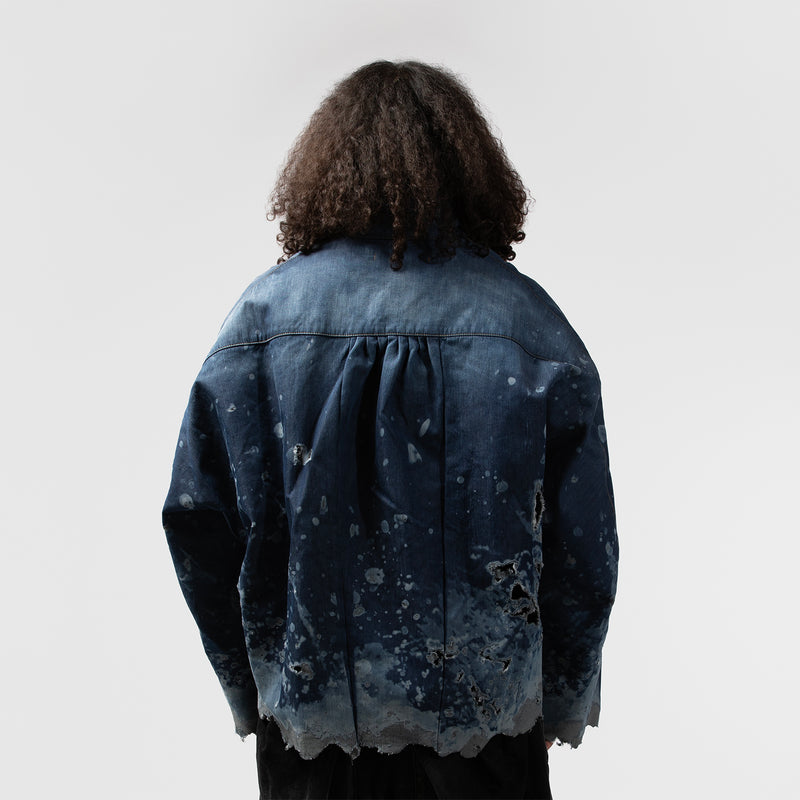 RRR123（トリプルアール）/ TOPS（トップス）/ META-BRAXAS SHIRT商品 / DARK BLUE