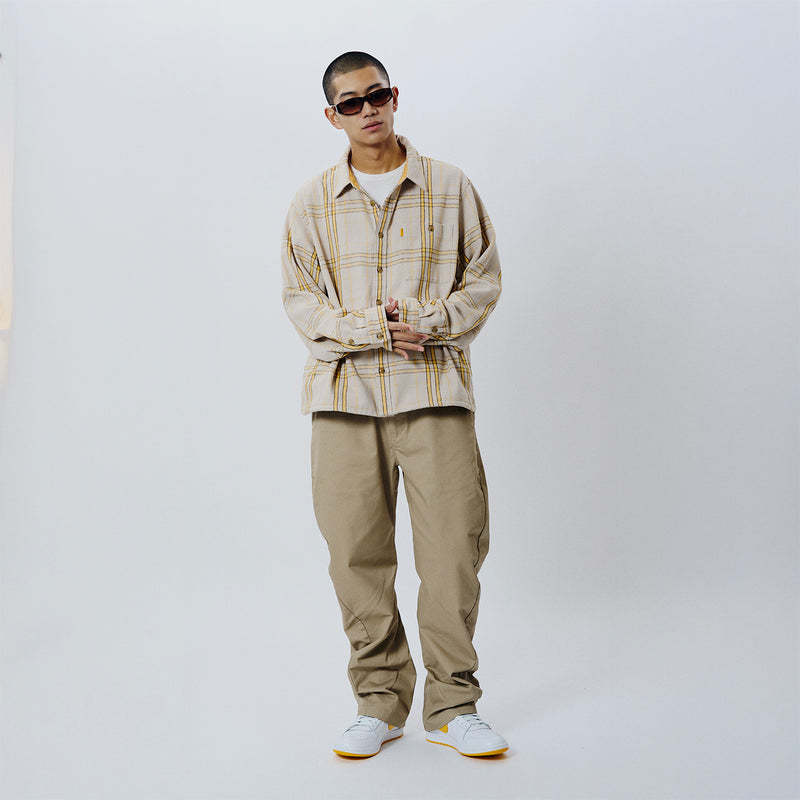 UNION ORIGINAL（ユニオンオリジナル）/ TOPS（トップス）/ ROSCOE SHIRT商品 / YELLOW/CREAM