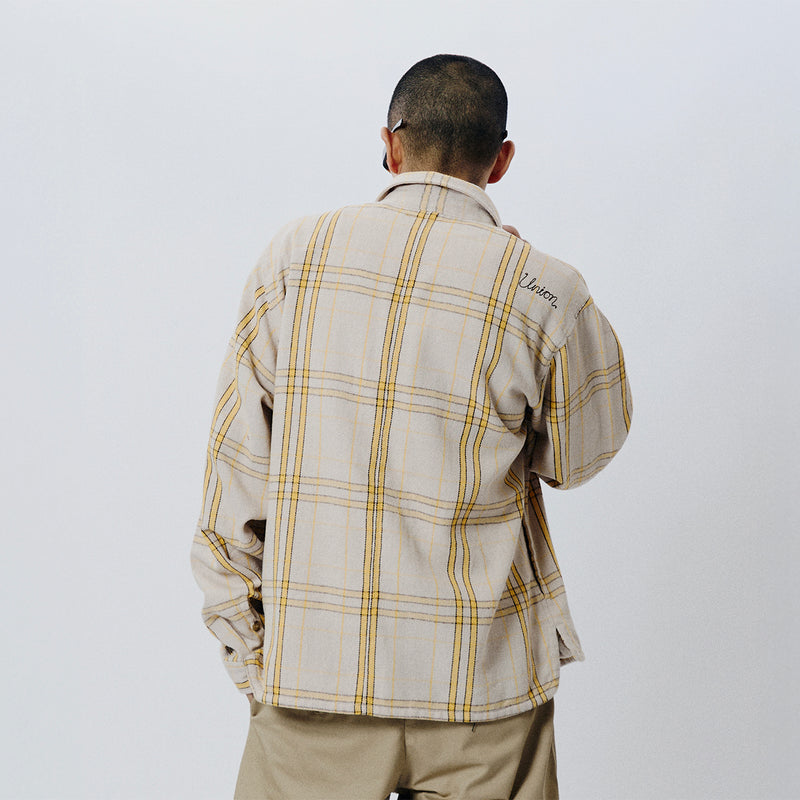 UNION ORIGINAL（ユニオンオリジナル）/ TOPS（トップス）/ ROSCOE SHIRT商品 / YELLOW/CREAM