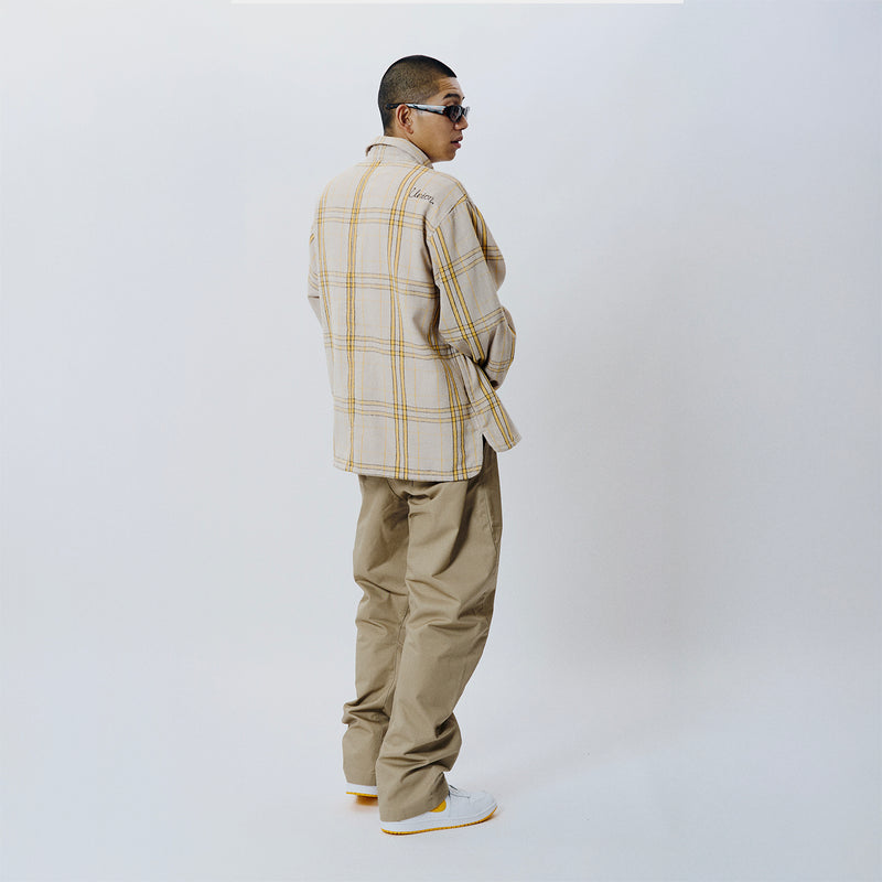 UNION ORIGINAL（ユニオンオリジナル）/ TOPS（トップス）/ ROSCOE SHIRT商品 / YELLOW/CREAM