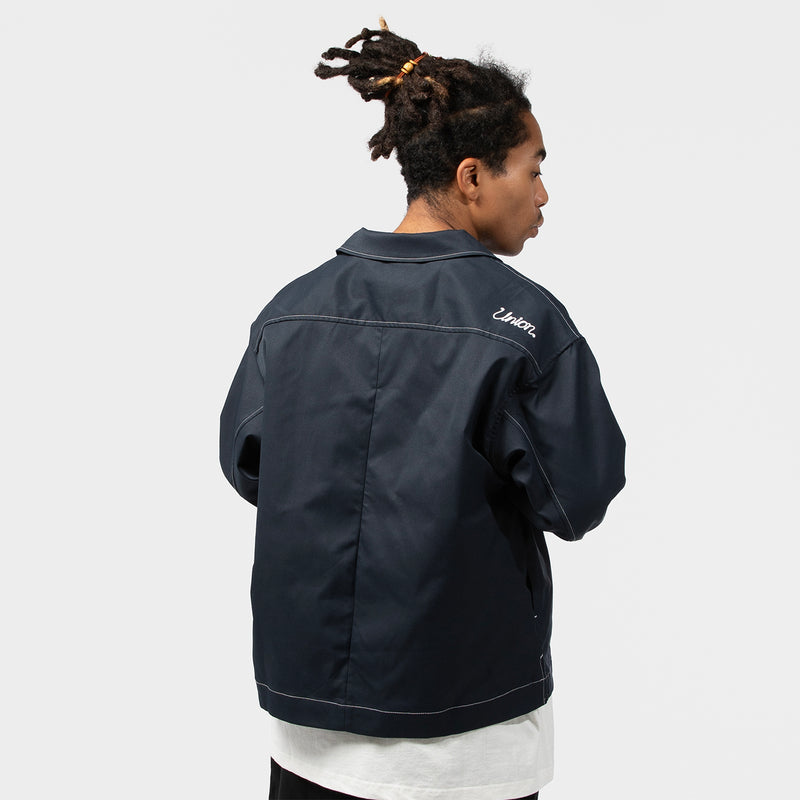 UNION ORIGINAL（ユニオンオリジナル）/ TOPS（トップス）/ STACEY ZIP SHIRT商品 / NAVY