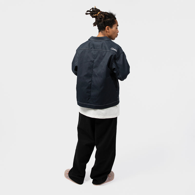 UNION ORIGINAL（ユニオンオリジナル）/ TOPS（トップス）/ STACEY ZIP SHIRT商品 / NAVY