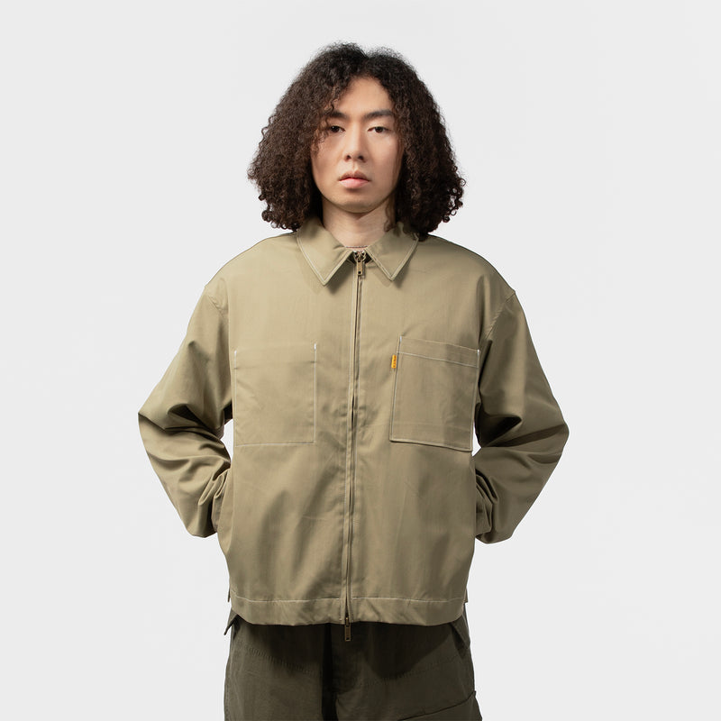 UNION ORIGINAL（ユニオンオリジナル）/ TOPS（トップス）/ STACEY ZIP SHIRT商品 / NAVY