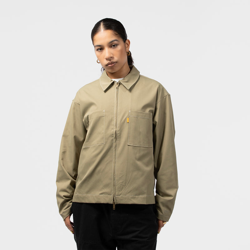 UNION ORIGINAL（ユニオンオリジナル）/ TOPS（トップス）/ STACEY ZIP SHIRT商品 / NAVY