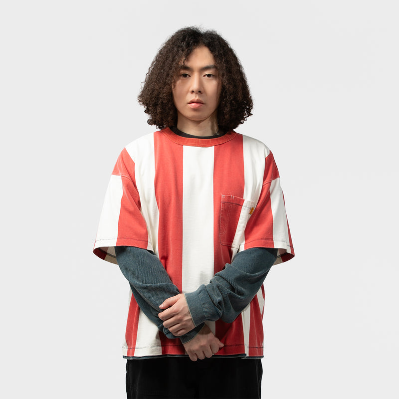 UNION ORIGINAL（ユニオンオリジナル）/ TOPS（トップス）/ THOMAS LS TEE商品 / RED
