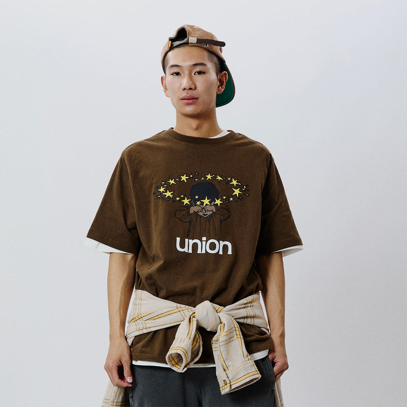 UNION ORIGINAL（ユニオンオリジナル）/ TOPS（トップス）/ DAZED TEE商品 / DARK EARTH