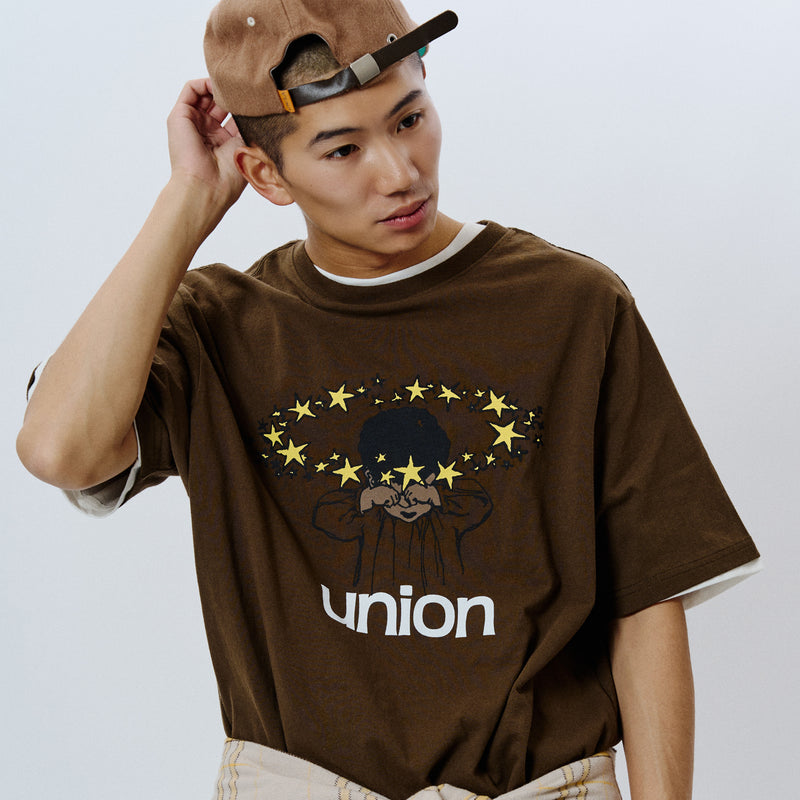UNION ORIGINAL（ユニオンオリジナル）/ TOPS（トップス）/ DAZED TEE商品 / DARK EARTH