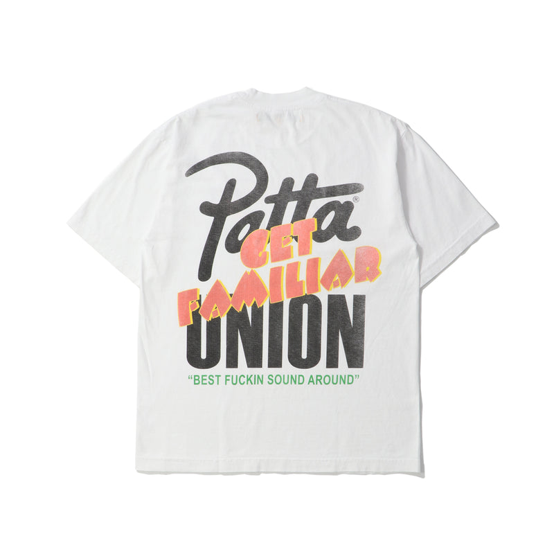 UNION ORIGINAL（ユニオンオリジナル）/ TOPS（トップス）/ UNION GET FAMILIAR TEE商品 / White