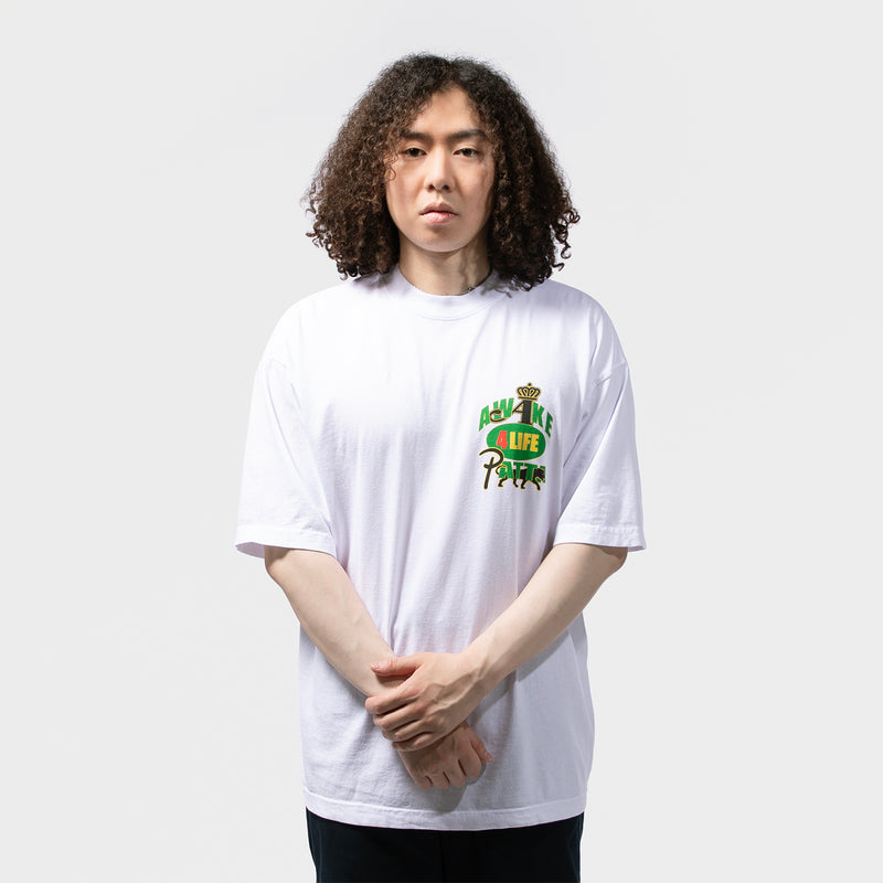 UNION ORIGINAL（ユニオンオリジナル）/ TOPS（トップス）/ AWAKE 4 LIFE TEE商品 / White