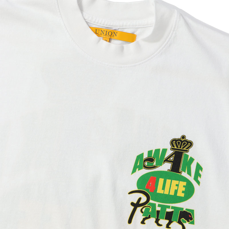 UNION ORIGINAL（ユニオンオリジナル）/ TOPS（トップス）/ AWAKE 4 LIFE TEE商品 / White