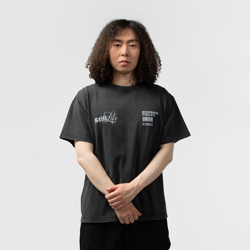 UNION ORIGINAL（ユニオンオリジナル）/ TOPS（トップス）/ STILL LIFE TEE商品 / VINTAGE BLACK