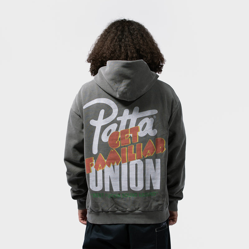 UNION ORIGINAL（ユニオンオリジナル）/ TOPS（トップス）/ UNION GET FAMILIAR HOODIE商品 / Vintage Black