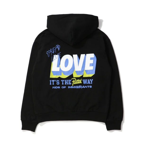 UNION ORIGINAL(ユニオンオリジナル)｜KOI SPREAD LOVE TEE ZIP HOODIE(コイスプレッドラヴティージップフーディ)｜【公式通販 UNION TOKYO】｜ユニオントーキョー