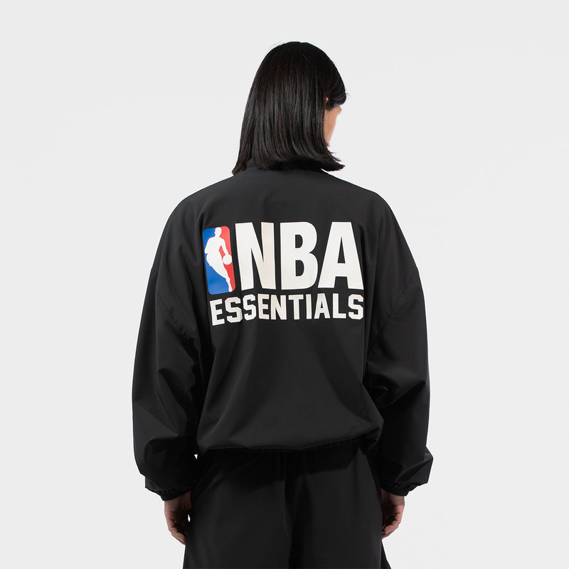 ESSENTIALS（エッセンシャルズ）/ OUTER（アウター）/ NBA 1/2 ZIP TRACK JACKET商品 / BLACK