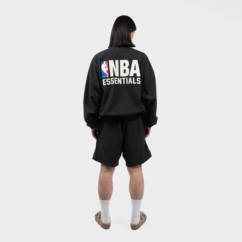 ESSENTIALS（エッセンシャルズ）/ OUTER（アウター）/ NBA 1/2 ZIP TRACK JACKET商品 / BLACK