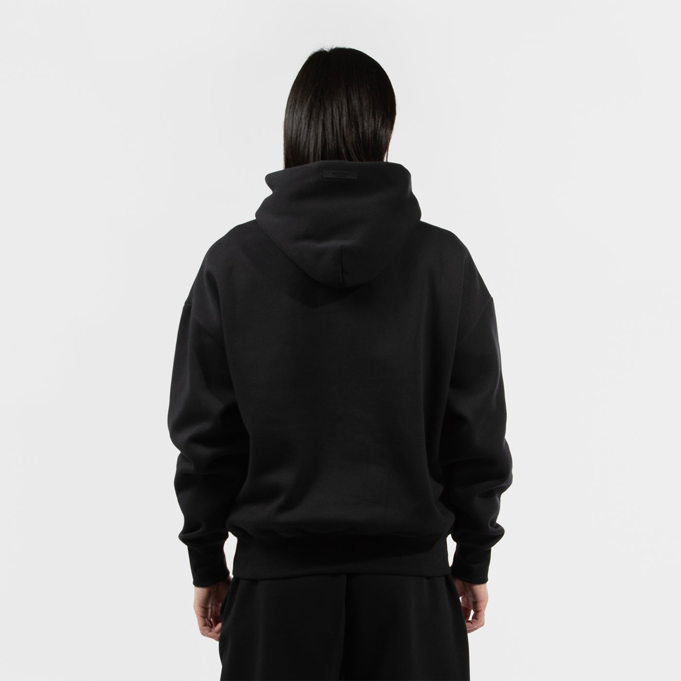 ESSENTIALS パーカー ホワイト・ブラック essential リフレクターバックロゴ プルオーバーパーカー ホワイト FOG