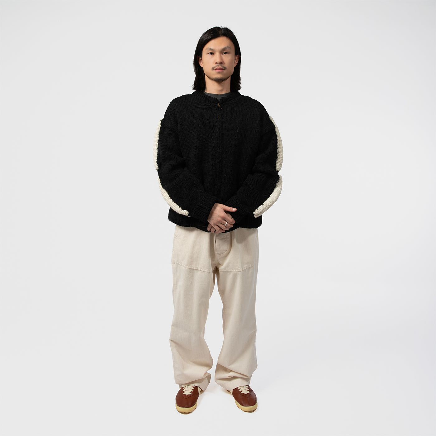 KNIT MA1-3D BONE｜MACMAHON KNITTING MILLS｜TOPS（トップス