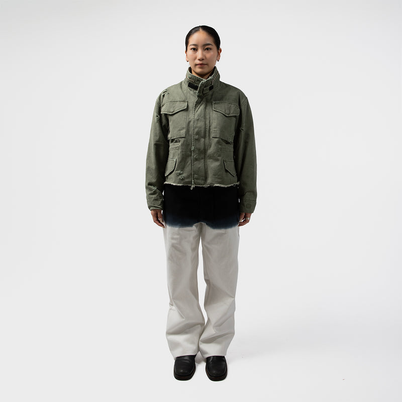 KOWGA オリーブ ショート丈 ミリタリージャケット FADE M65 FIELD JACKET｜KOWGA｜OUTER（アウター）｜【公式通販 UNION