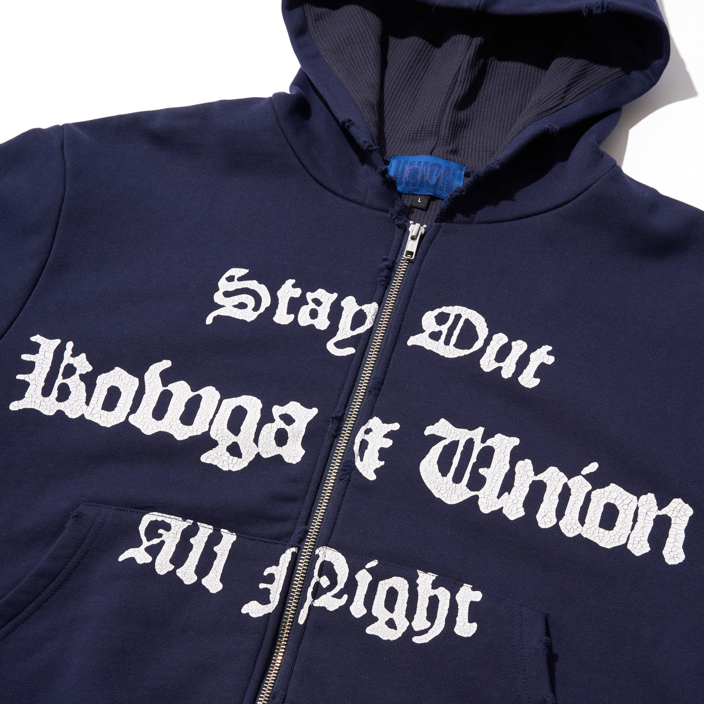 FADE ZIP HOODIE｜KOWGA｜TOPS（トップス）｜【公式通販 UNION TOKYO