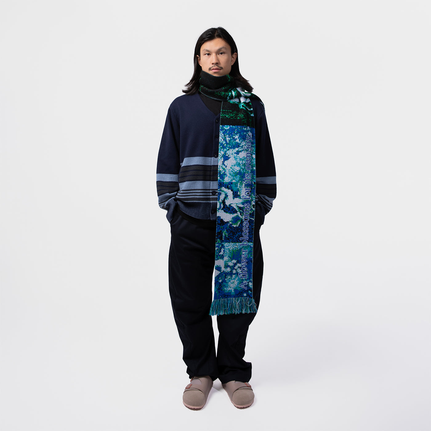 BLUE OEIL SCARF｜MONTMARTRE NEW YORK｜ACCESSORIES（アクセサリー