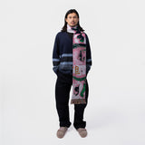 Montmartre New York(モンマルトルニューヨーク)｜Pink Oeil Scarf(ピンクウィスカーフ)｜【公式通販 UNION TOKYO】｜ユニオントーキョー