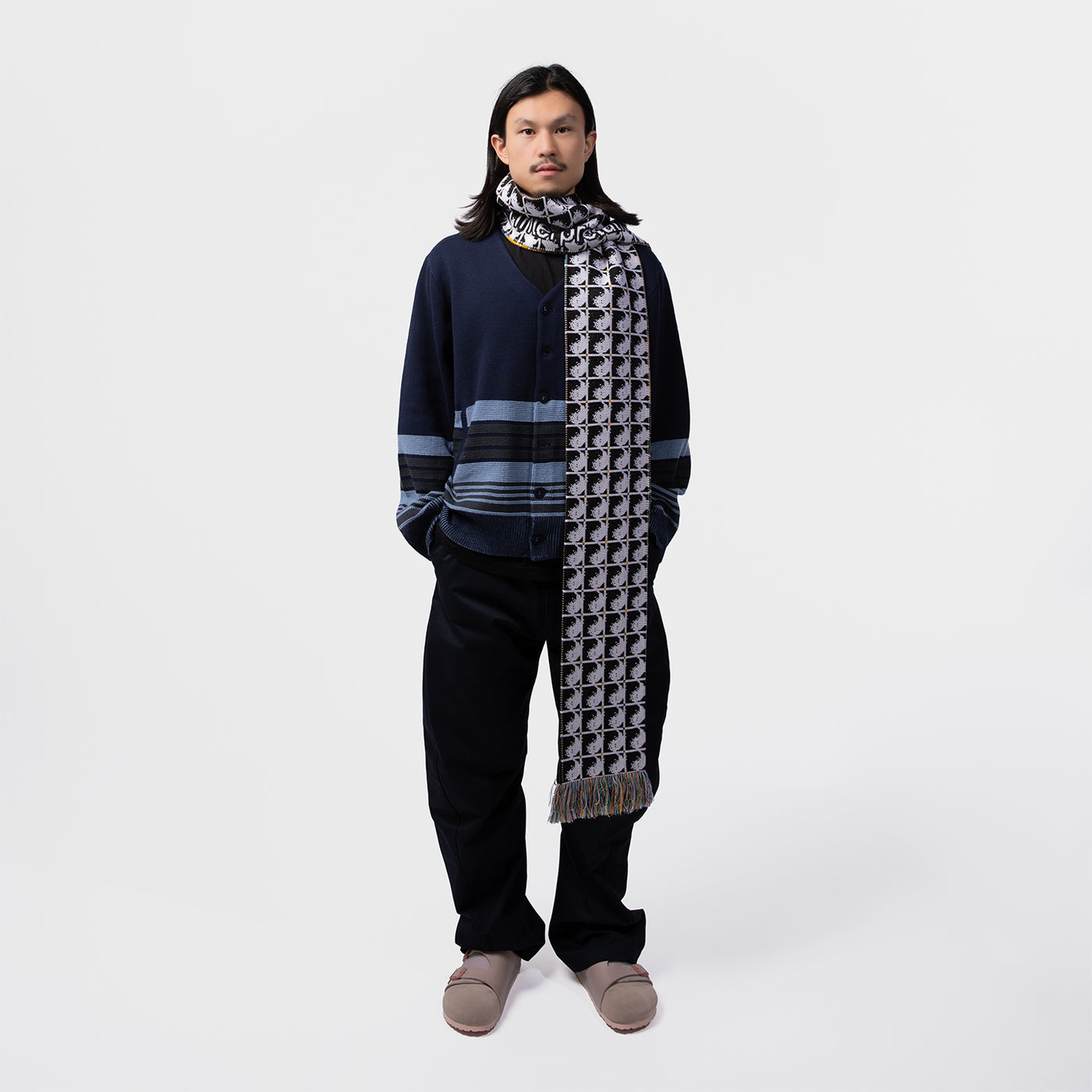 YIN & YANG SCARF｜MONTMARTRE NEW YORK｜ACCESSORIES（アクセサリー