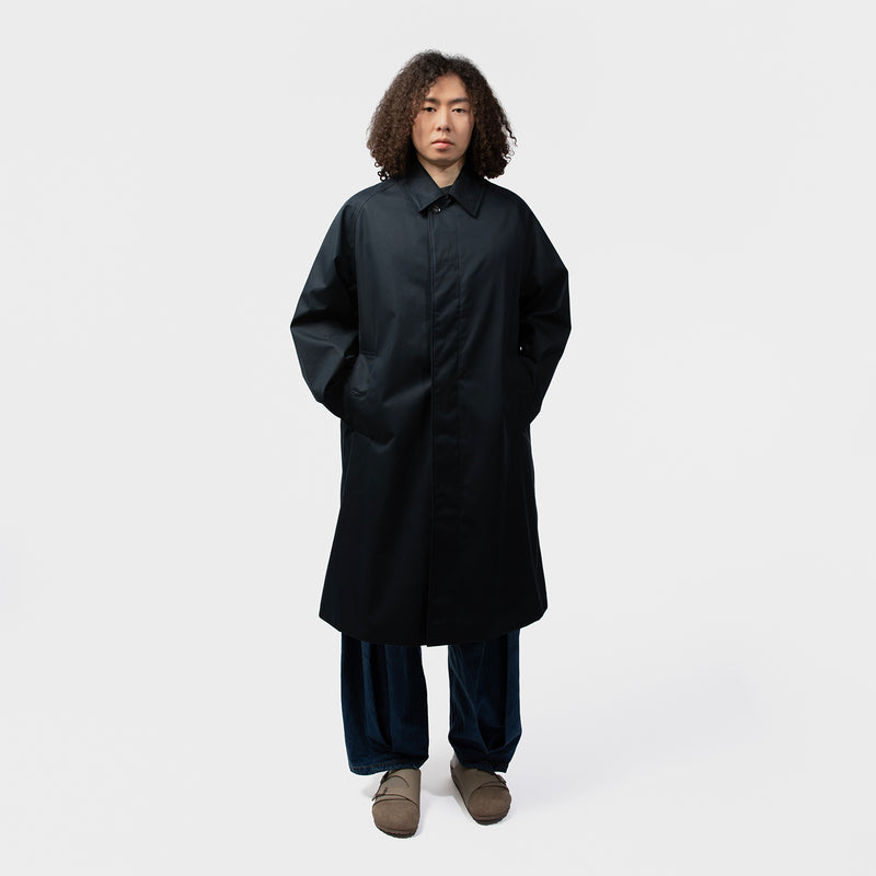 nanamica（ナナミカ）/ OUTER（アウター）/ 2L Cotton GORE-TEX Balmacaan Coat商品 / Navy