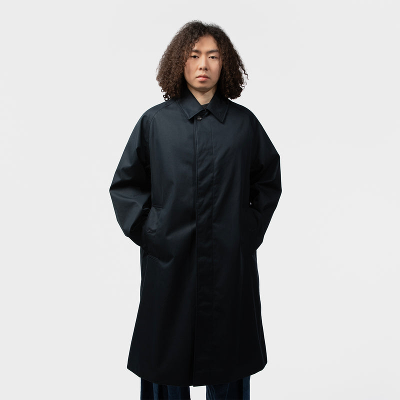 nanamica（ナナミカ）/ OUTER（アウター）/ 2L Cotton GORE-TEX Balmacaan Coat商品 / Navy