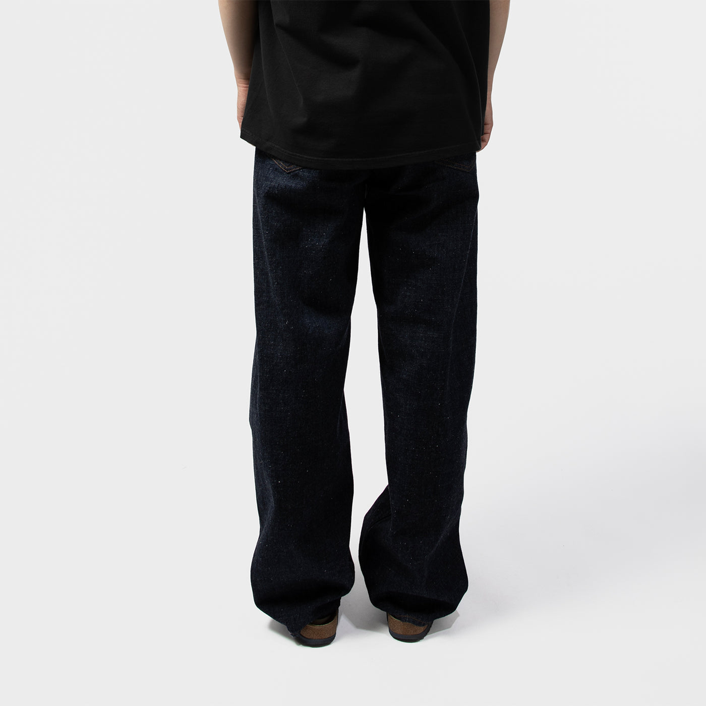 パンツ YUUNA ICHIKAWA Black Jeans 楽天市場】正規品【 Chikashitsu + wide fit black denim pants