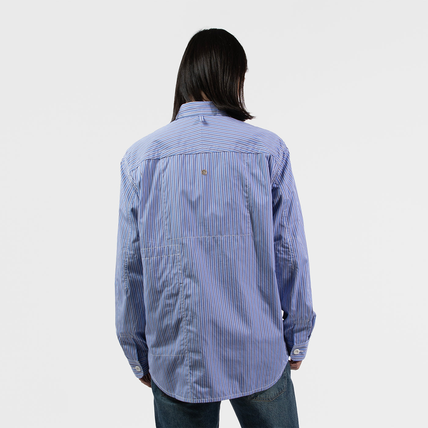 COTTON STRIPE X COTTON CHECK SHIRT｜JUNYA WATANABE MAN｜TOPS