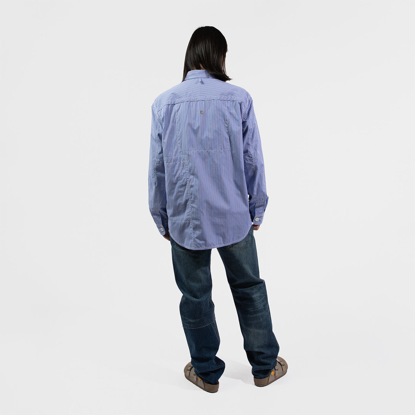 COTTON STRIPE X COTTON CHECK SHIRT｜JUNYA WATANABE MAN｜TOPS