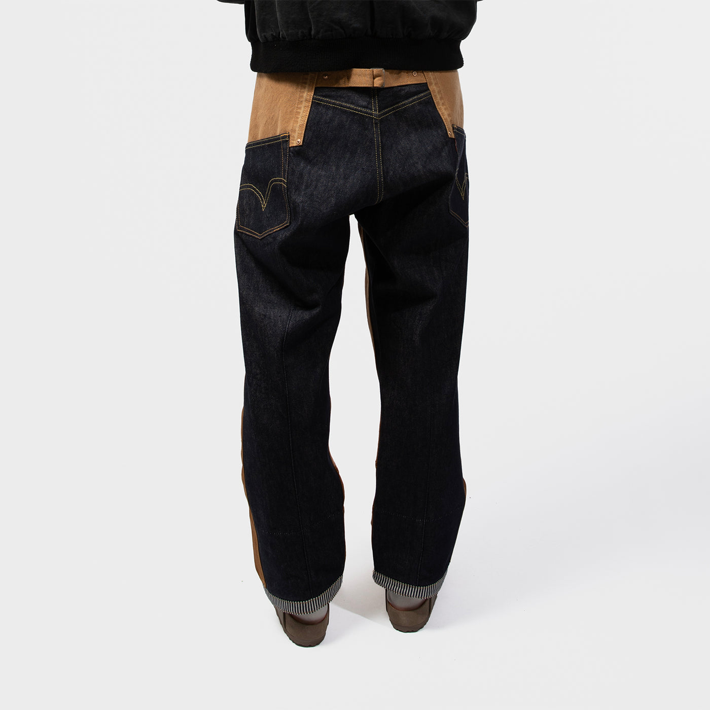 COTTON DENIM X COTTON CANVAS LEVI'S PANTS｜JUNYA WATANABE