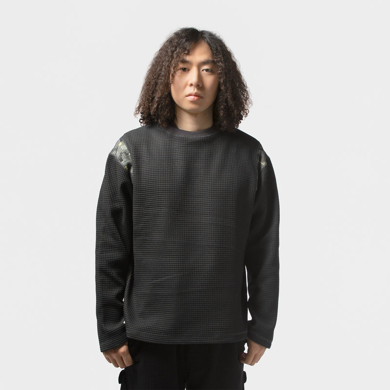 FAF（フェイク アス フラワーズ）/ TOPS（トップス）/ Thermal Reversible LS Pullover商品 / Black