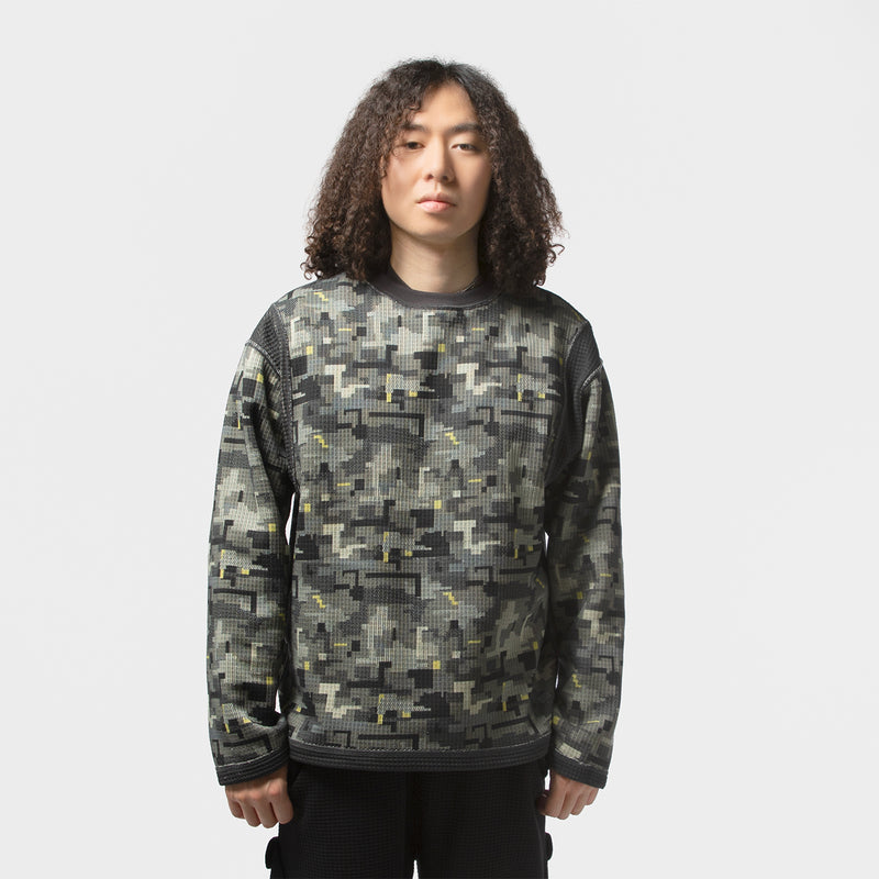 FAF（フェイク アス フラワーズ）/ TOPS（トップス）/ Thermal Reversible LS Pullover商品 / Black
