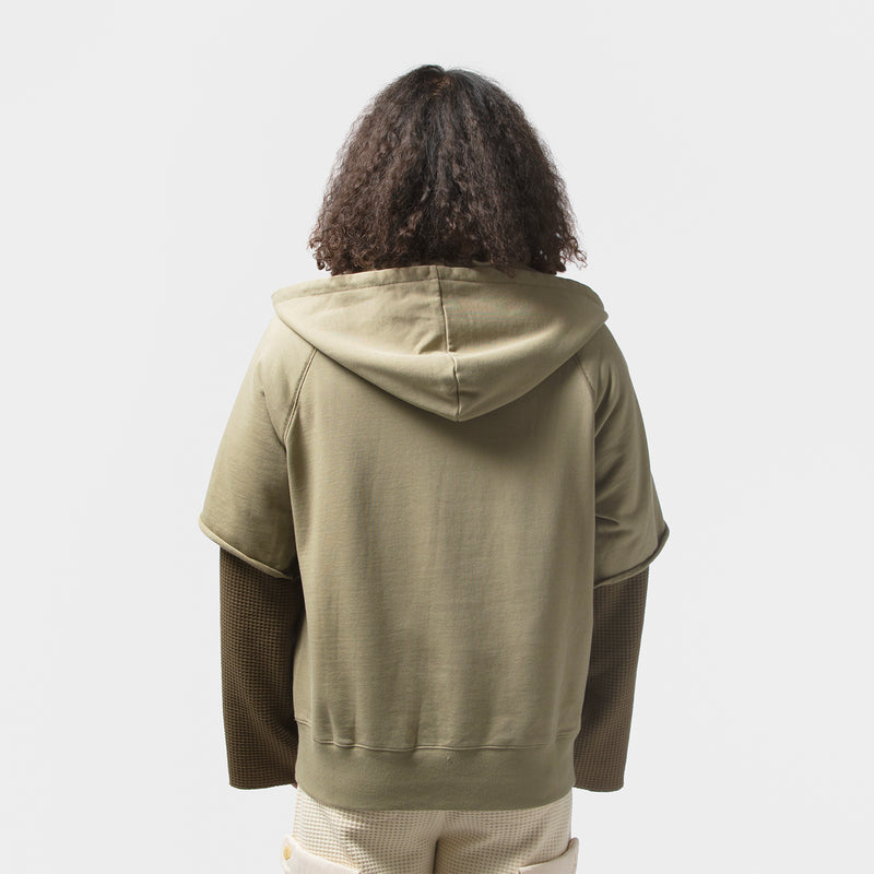 FAF（フェイク アス フラワーズ）/ TOPS（トップス）/ Double Sleeve Hoodie商品 / Ecru
