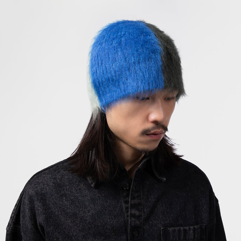 Waste Yarn Project（ウエスト ヤーン プロジェクト）/ ACCESSORIES（アクセサリー）/ YAYA BRUSHED BEANIE商品 / blue/green Assort 3