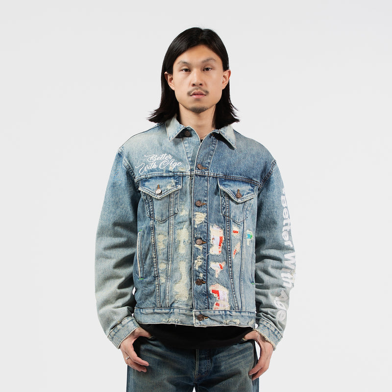 *Better With Age（）/ OUTER（アウター）/ Repair Denim Jacket商品 / Indigo 2