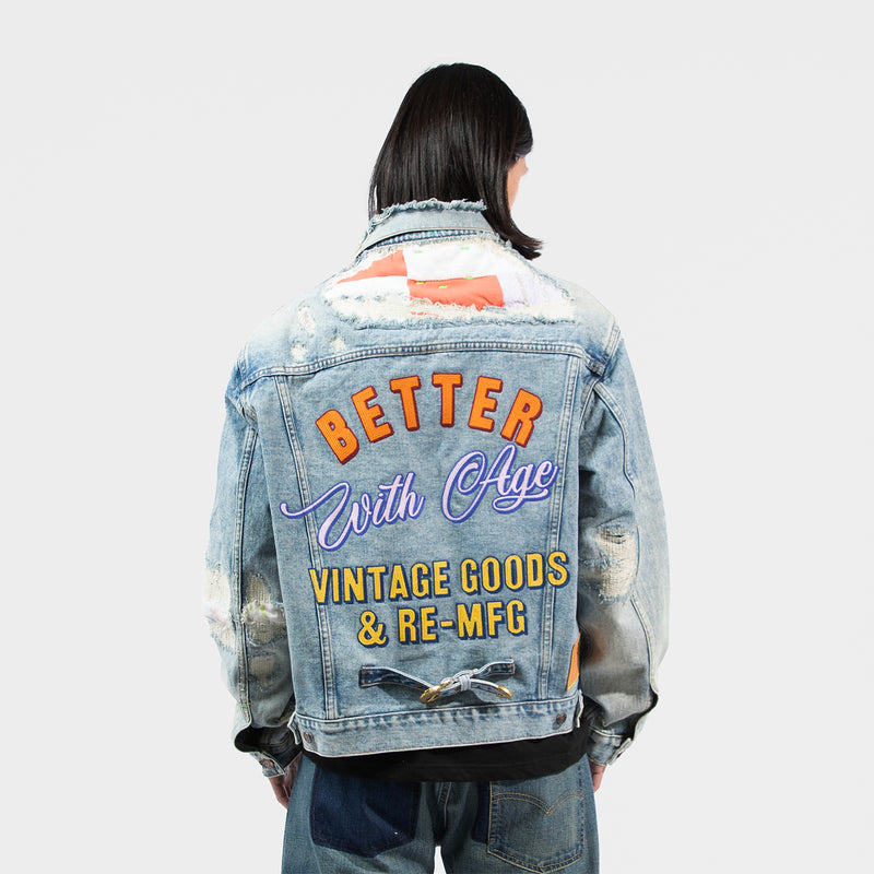 *Better With Age（）/ OUTER（アウター）/ Repair Denim Jacket商品 / Indigo 2