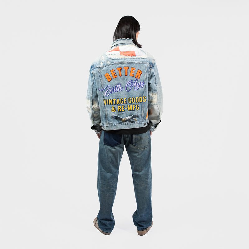 *Better With Age（）/ OUTER（アウター）/ Repair Denim Jacket商品 / Indigo 2