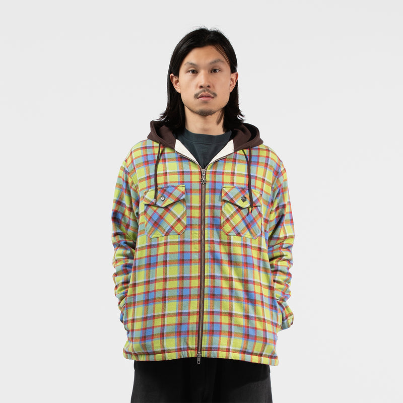 BoTT（ボット）/ TOPS（トップス）/ Hooded Flannel Shirt商品 / Green