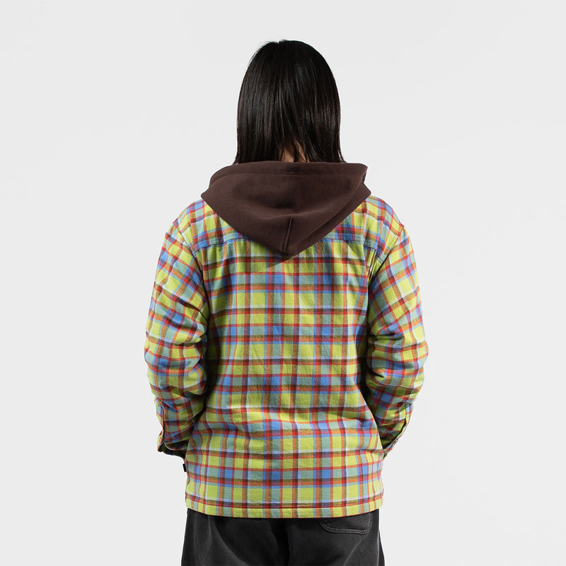 BoTT（ボット）/ TOPS（トップス）/ Hooded Flannel Shirt商品 / Green