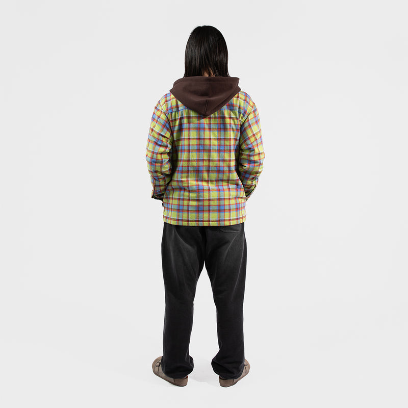BoTT（ボット）/ TOPS（トップス）/ Hooded Flannel Shirt商品 / Green
