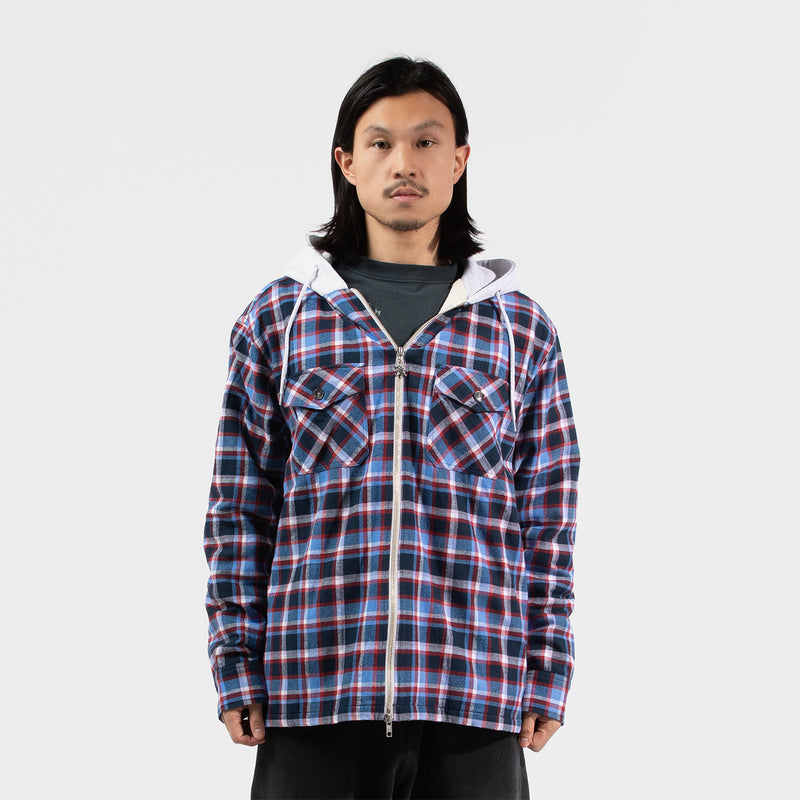 BoTT（ボット）/ TOPS（トップス）/ Hooded Flannel Shirt商品 / Green