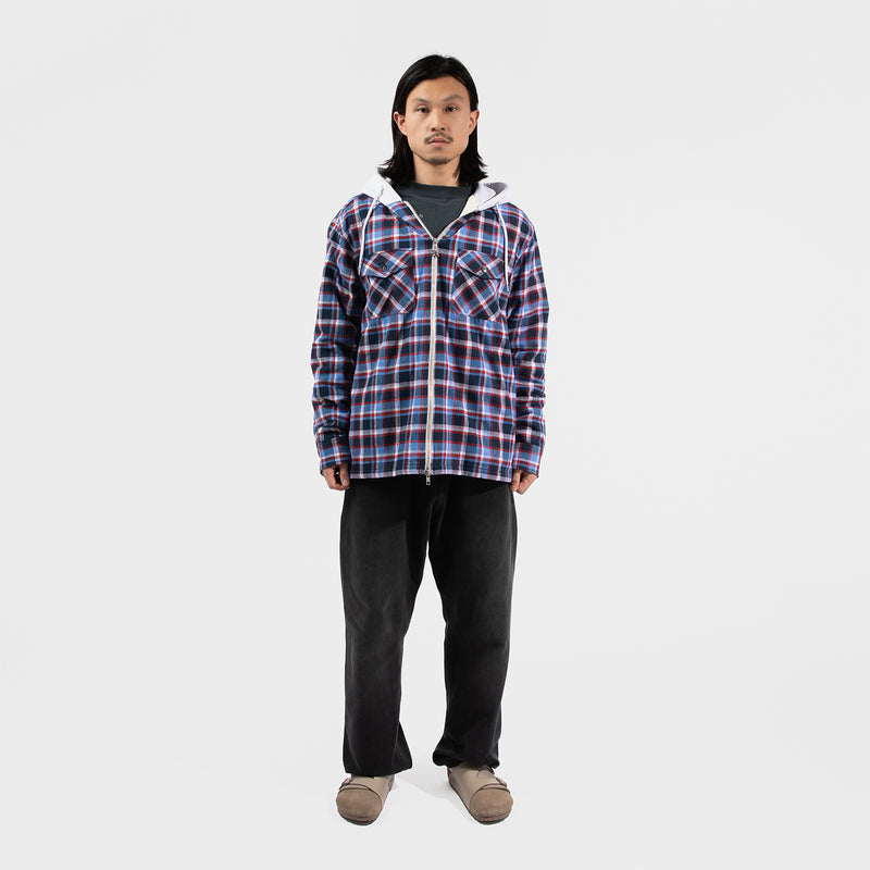 BoTT（ボット）/ TOPS（トップス）/ Hooded Flannel Shirt商品 / Green