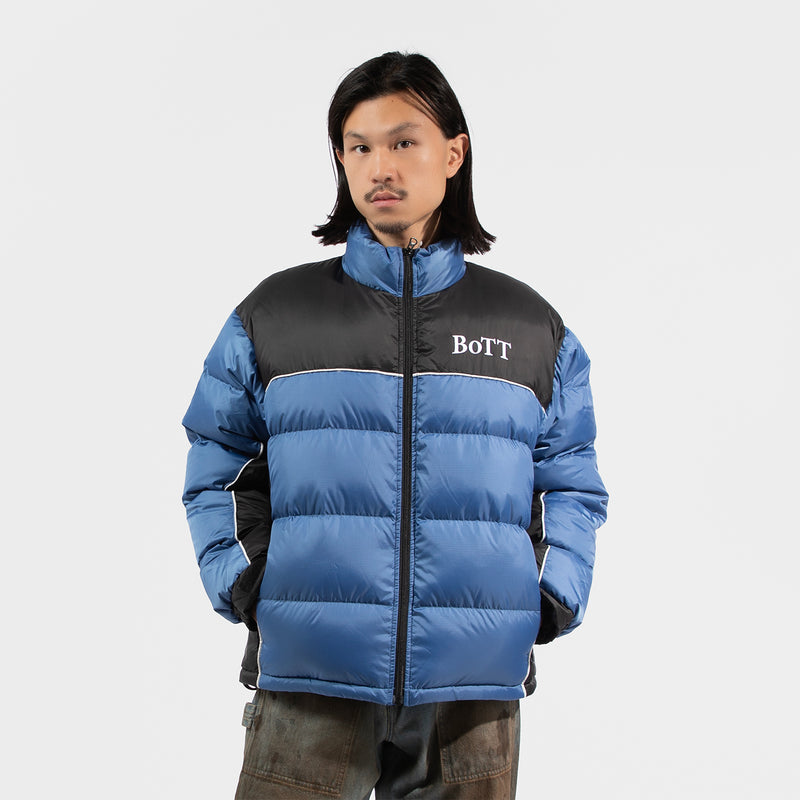 BoTT（ボット）/ OUTER（アウター）/ B Logo Down Jacket商品 / Slate Blue