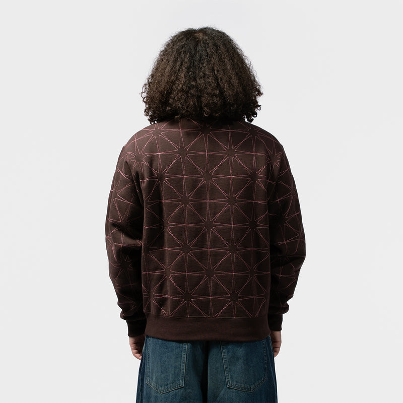 BoTT（ボット）/ TOPS（トップス）/ Sparkle Stitched Crewneck商品 / Brown