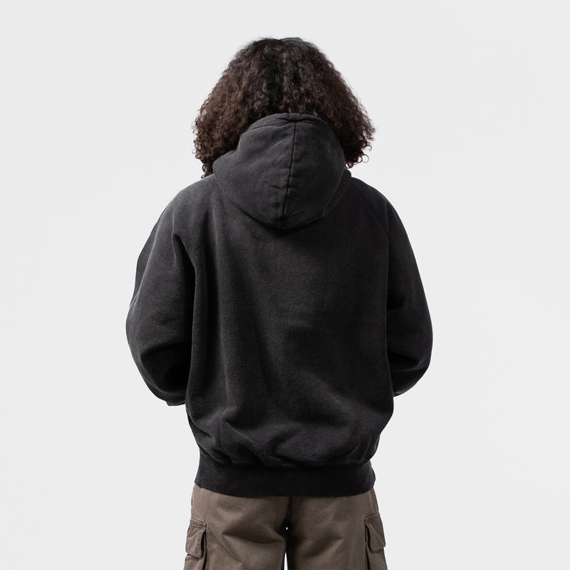 BoTT（ボット）/ TOPS（トップス）/ Washed Luckey Logo Zip Hoodie商品 / Washed Black
