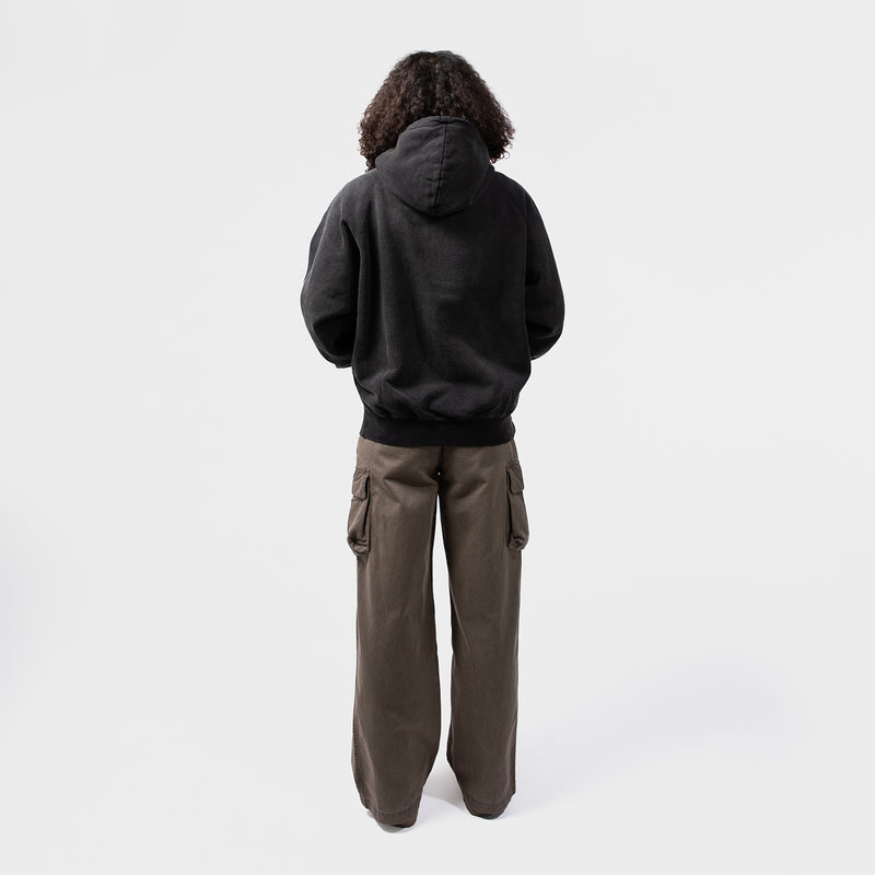 BoTT（ボット）/ TOPS（トップス）/ Washed Luckey Logo Zip Hoodie商品 / Washed Black