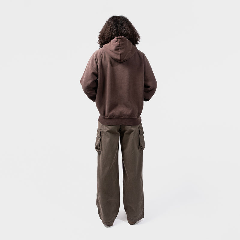 BoTT（ボット）/ TOPS（トップス）/ Washed Luckey Logo Zip Hoodie商品 / Washed Black