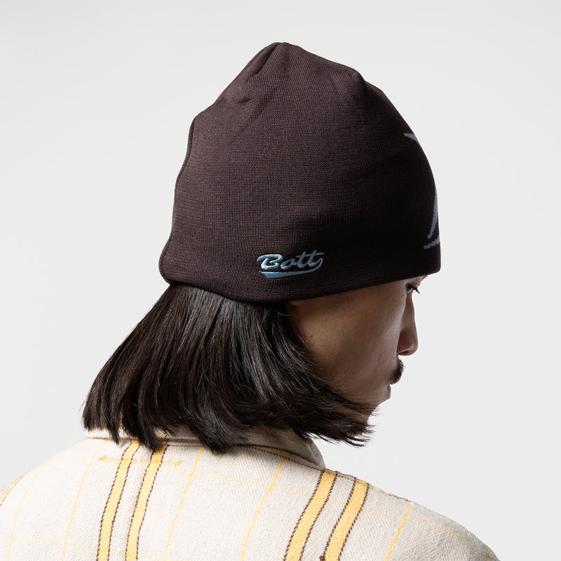 BoTT（ボット）/ ACCESSORIES（アクセサリー）/ B Logo Skull Cap Beanie商品 / Olive